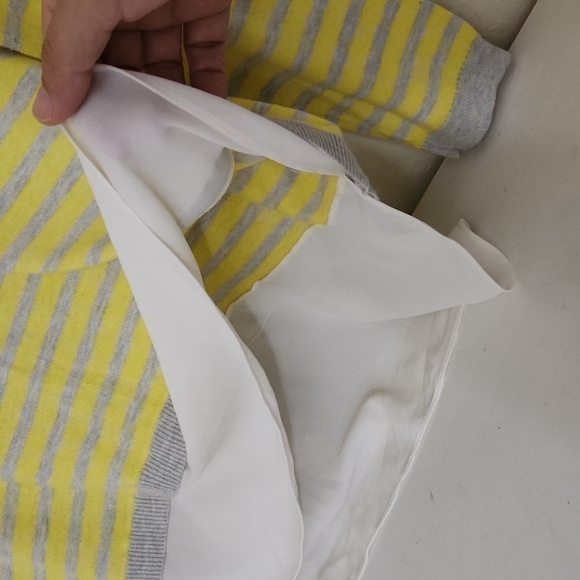 Cotton/Silk Blend Long Sleeve Top Preppy Collegiate Career Teacher Contemporary - Picture 5 of 12